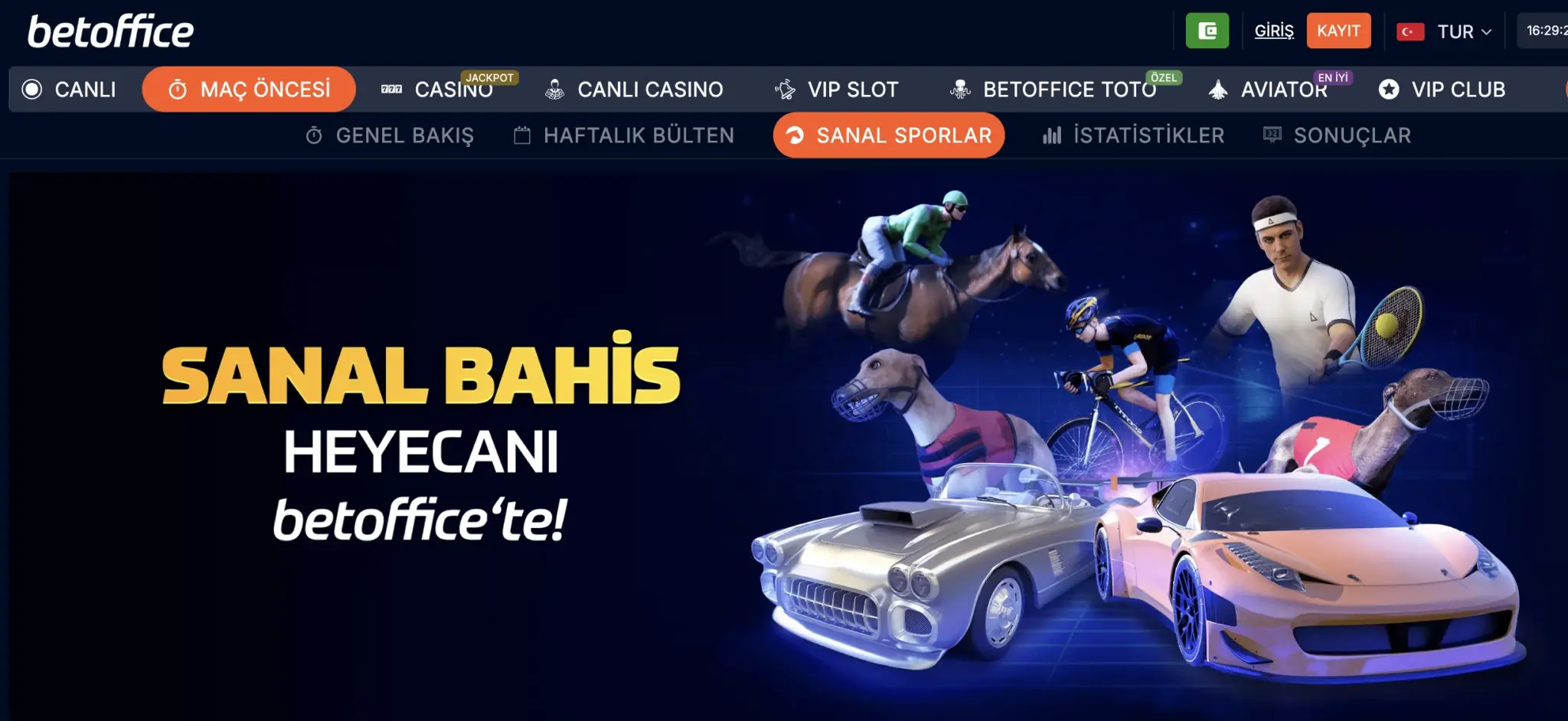 Betoffice Spor Bahisleri